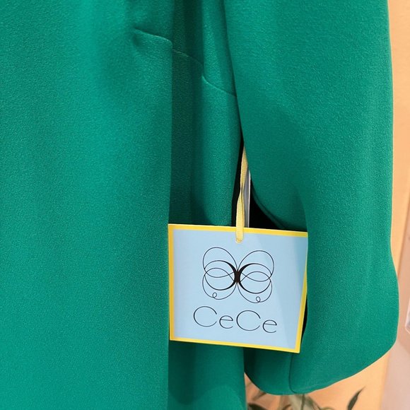 CeCe Green Midi Dress - Picture 7 of 8